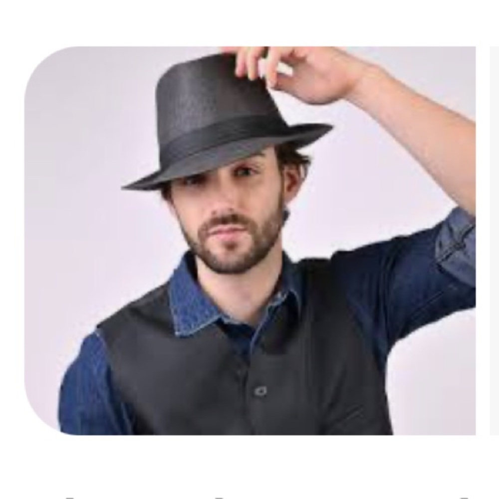 Westend Fedora Summer Hat UNISEX England Jazz Contrast Lg - XL